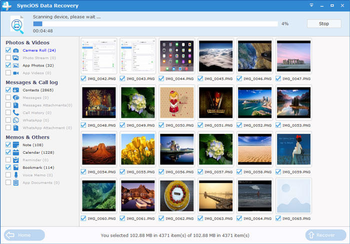 Syncios Data Recovery screenshot 3