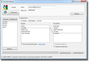 SyncJob Calendar screenshot