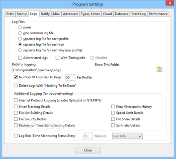 Syncovery screenshot 22