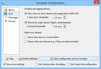 Syncplay screenshot 3