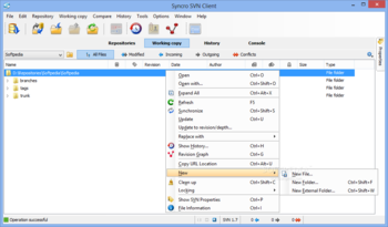 Syncro SVN Client screenshot 2