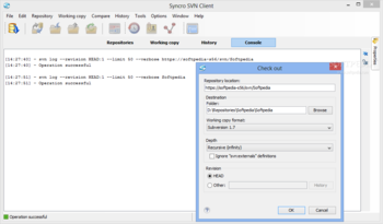 Syncro SVN Client screenshot 3