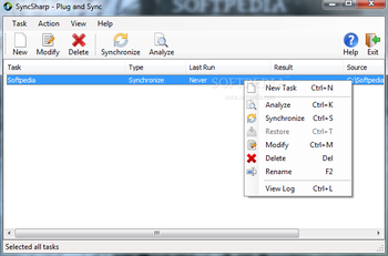 SyncSharp screenshot