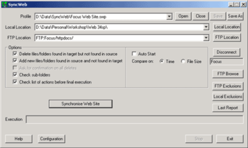 SyncWeb screenshot