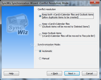 SyncWiz for Outlook screenshot 6