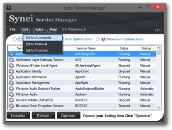Synei Service Manager screenshot 2