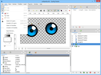 Synfig Studio screenshot 3