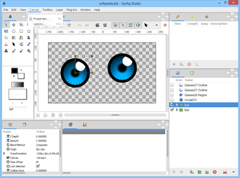 Synfig Studio screenshot 5