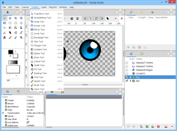 Synfig Studio screenshot 6