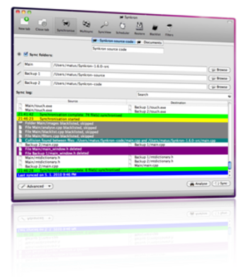 Synkron Portable screenshot