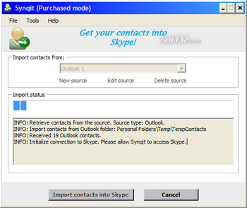 Synqit screenshot 2