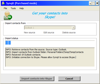Synqit screenshot 3