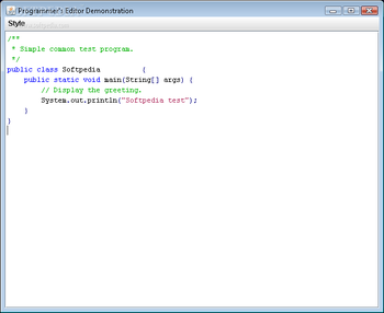 Syntax Highlighting screenshot