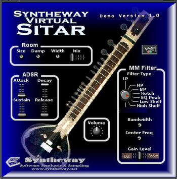 Syntheway Virtual Sitar VSTi screenshot