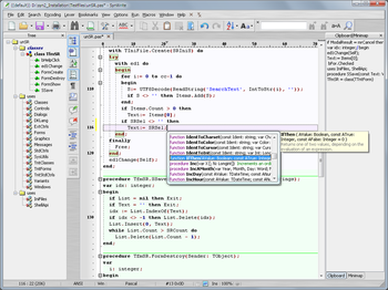 SynWrite Editor screenshot