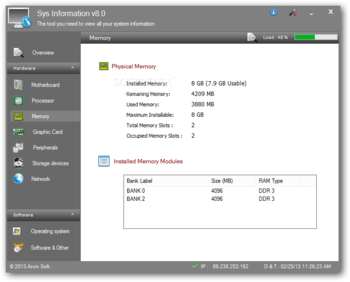 Sys Information  screenshot 3