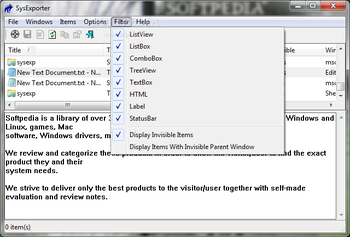 SysExporter screenshot 4