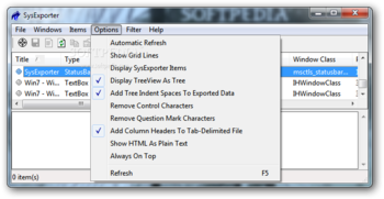 SysExporter Portable screenshot 3