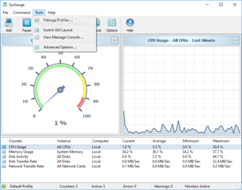 SysGauge screenshot 4