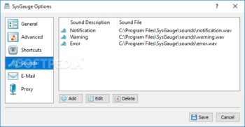 SysGauge Portable screenshot 9