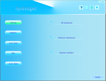 SysHelper screenshot