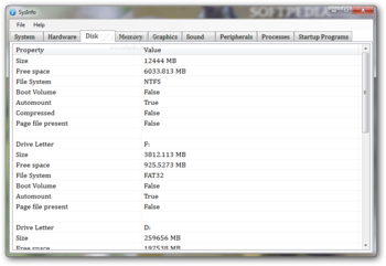 SysInfo screenshot 3