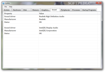 SysInfo screenshot 6