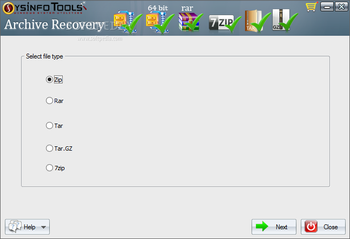 SysInfoTools Archive Recovery screenshot