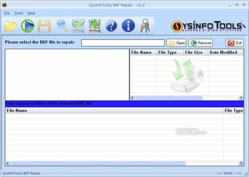SysInfoTools BKF Repair screenshot 3