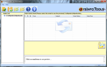 SysInfoTools DBX Recovery screenshot