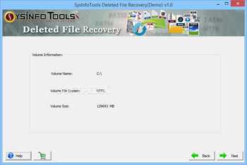 SysInfoTools Deleted File Recovery screenshot 2