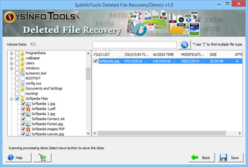 SysInfoTools Deleted File Recovery screenshot 4