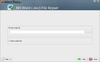 SysInfoTools Doc Repair screenshot