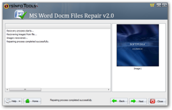 SysInfoTools Docm Repair screenshot 3