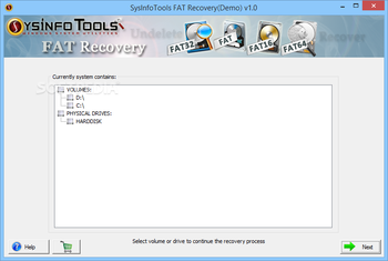 SysInfoTools FAT Recovery screenshot