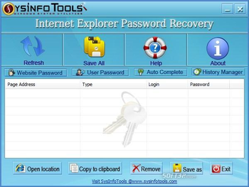 SysInfoTools IE Password Recovery screenshot 3