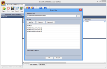 SysInfoTools MBOX to PST Converter screenshot