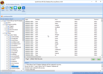 SysInfoTools MS SQL Database Recovery screenshot 2