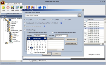 SysInfoTools OLM to PST screenshot 6