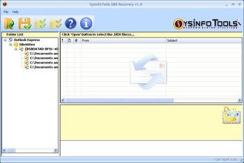SysInfoTools Outlook Express Email Recovery screenshot