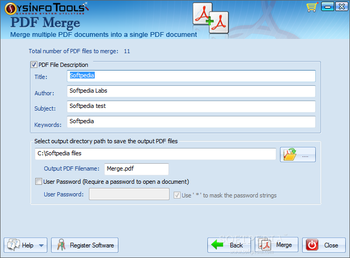 SysInfoTools PDF Merge screenshot 3
