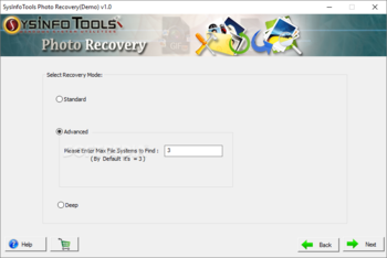 SysInfoTools Photo Recovery screenshot 2