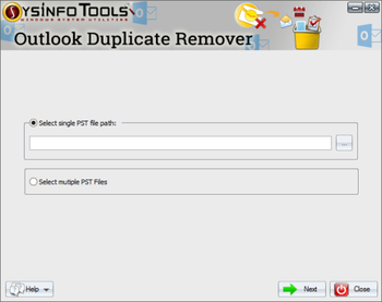 SysInfoTools PST Duplicate Remover screenshot