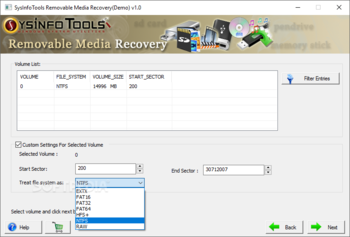 SysInfoTools Removable Media Recovery screenshot 3