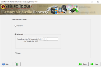 SysInfoTools Removable Media Recovery screenshot 4