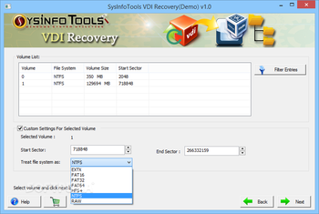 SysInfoTools VDI Recovery screenshot 3
