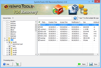 SysInfoTools VDI Recovery screenshot 5