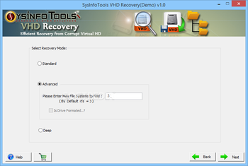 SysInfoTools VHD Recovery screenshot 4