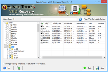 SysInfoTools VHD Recovery screenshot 6