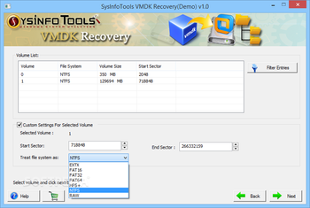 SysInfoTools VMDK Recovery screenshot 3